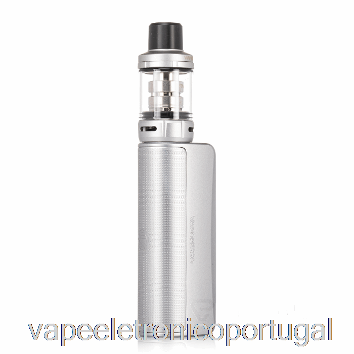 Vape Eletrônico Vaporesso Gen 80 S 80w Starter Kit Light Silver